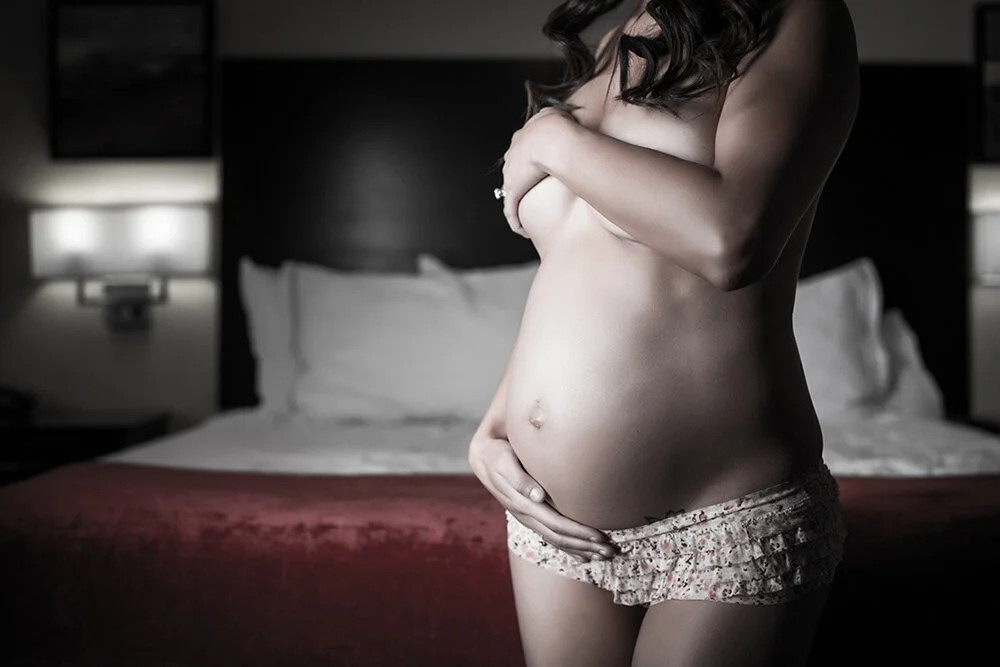Maternity Boudoir example 1